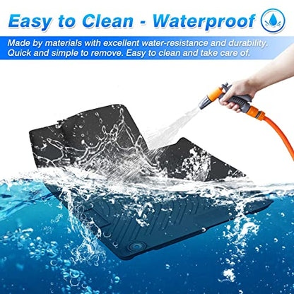 Floor Mats Compatible with Spark Accessories All Weather Floor Mat for 2016