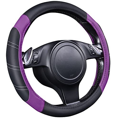 Line Rider Microfiber Leather Sporty 14.5 (Black＆Purple / Standard[14.5"-15"])