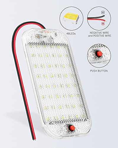 Dome Light for RV Interior (48LED-2 PACK)