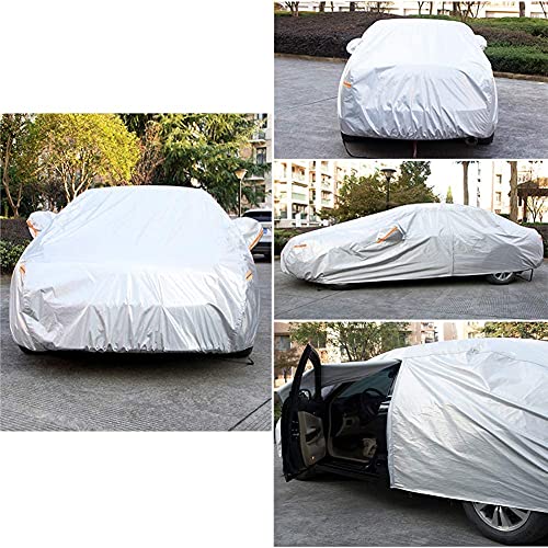 6 Layers Waterproof Car Cover for Toyota Corolla Sedan 2000 (LM-Silver / 88. Custom Fit Toyota Corolla Sedan)