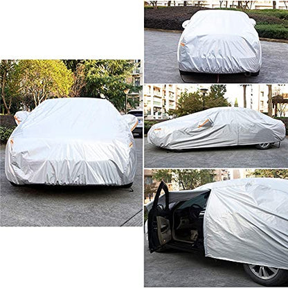 6 Layers Waterproof Car Cover for Toyota Corolla Sedan 2000 (LM-Silver / 88. Custom Fit Toyota Corolla Sedan)