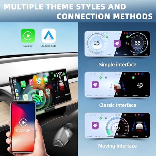 8.9'' Head Up Display for Tesla Model 3 Highland with Wireless