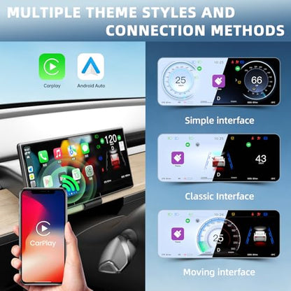 8.9'' Head Up Display for Tesla Model 3 Highland with Wireless