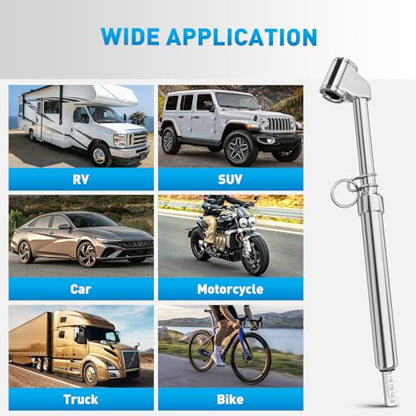 Dual Head Tire Pressure Gauge 10 (1pc Tire Pressure Gauge)