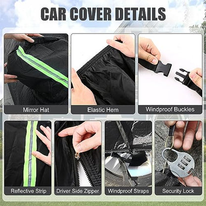 Waterproof Car Cover Compatible with Toyota Corolla Hatchback 2019 (Corolla Hatchback 2019-2025)