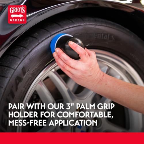 3" Blue Applicator Pads for Car Detailing