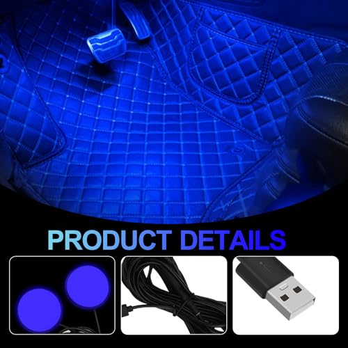 Car Interior LED Lights (Blue)