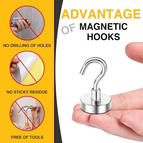Magnetic Hooks 60pcs 30lbs Cruise Essentials 2026 Magnet Hook