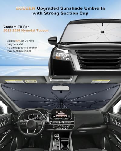 Windshield Sunshade Umbrella for 2022 (2022-2026 Pathfinder)