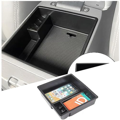 Car Center Console Armrest Storage Box Organizer Accessories Compatible with Toyot@ Hilux 2004 (2004-2015)