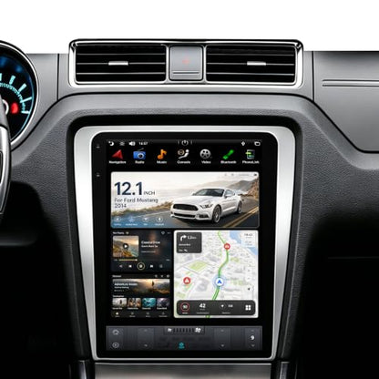 12.1 Inch Android Car Stereo Radio Head Unit for Ford Mustang 2010 (PX6 4G+32G+Car Play+Android Auto)
