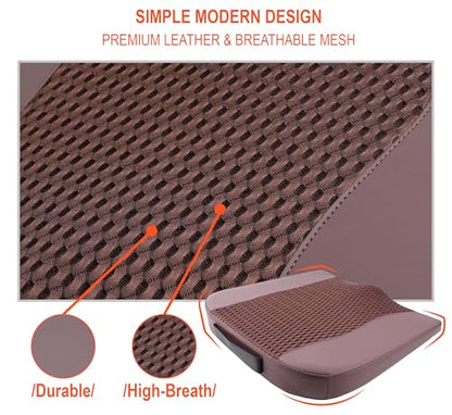 Car Seat Cushion (4d Mesh Brown)