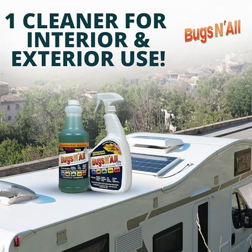 Bugs N’ All Multipurpose Car Cleaner & Degreaser (Multi-Surface Car Cleaner 32 oz)