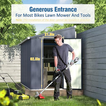 4'x10' Storage Shed (4x10 FT)