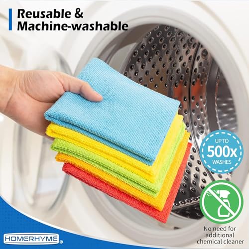 Microfiber Towels for Cars (Assorted / 24 Pack)