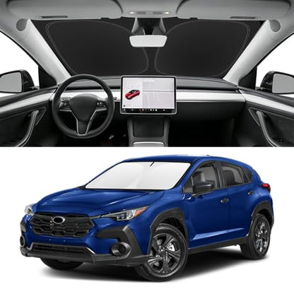 Custom Fit Windshield Sun Shade for Subaru Crosstrek 2018 (for 2018-2026 Subaru Crosstrek)