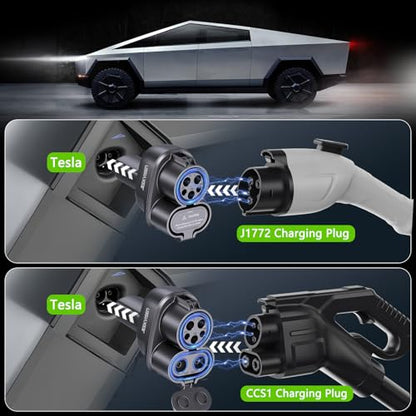CCS & J1772 to Tesla (CCS1 & J1772 to Tesla)
