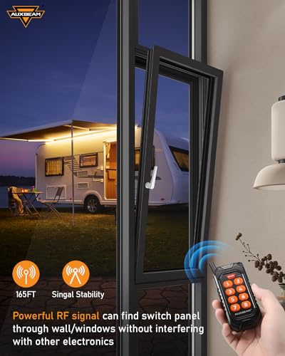 8 Gang Switch Panel RC (RC800-8 Gang With Wireless Remote)