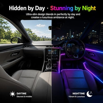 Acrylic Interior Car Ambient Lighting Kits