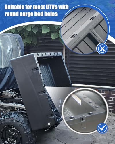 Upgraded Dual UTV Cargo Bed Tool Holder Fits for Polaris Ranger & General