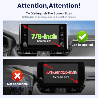 Car Phone Holder Fit for Toyota RAV4 Hybrid LE (For Toyota RAV4 2019-2025 7/8inch)