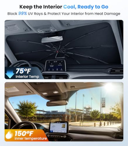 2026 Upgraded Windshield Sun Shade Umbrella (For Ford / For Escape)