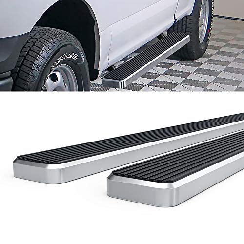 Running Boards 5 inches Compatible with Ford F150 2015 (Silver / 5 Inches)