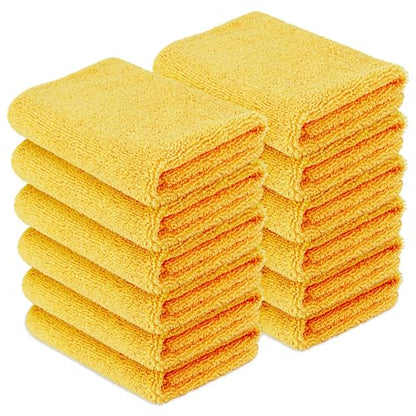 Microfiber Car Drying Towels (12 Pack)