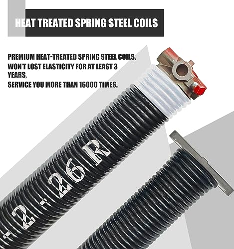 Garage Door Torsion Spring Set (.218x2x26")