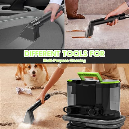 Portable Carpet & Upholstery Cleaner (Green)