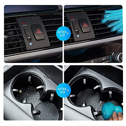 3 Pack Cleaning Gel for Car Detailing Putty Car Vent Cleaner Goo (3 Pack)