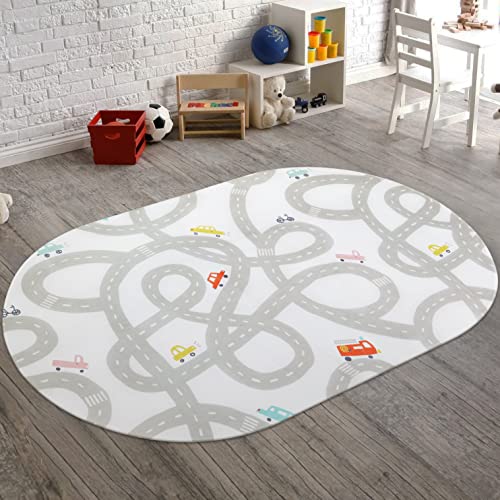 Car Rug Play Mat (Grey / 3'x5')