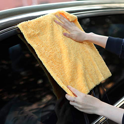 Microfiber Towels for Cars (Yellow)