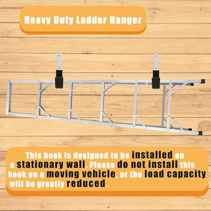 Heavy Duty Garage Utility Hooks (2 Small & 2 Medium)
