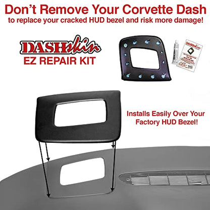 HUD Bezel Cover Compatible with 1997 (Black)
