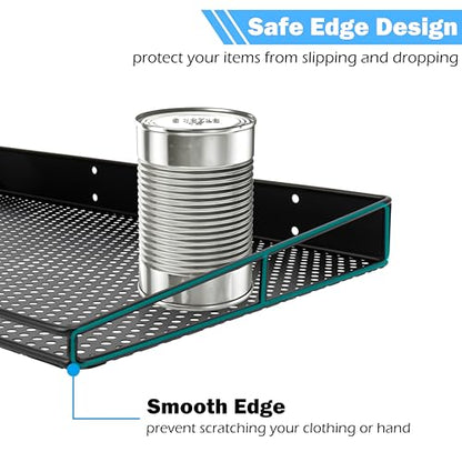 Heavy Duty Wall Shelf (Black)