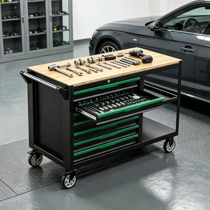 7 Drawers Professional Tool Cart Cabinet (7 Drawers)