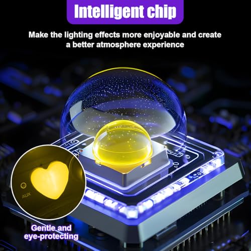 USB LED Car Interior Atmosphere Lamp (Pink)