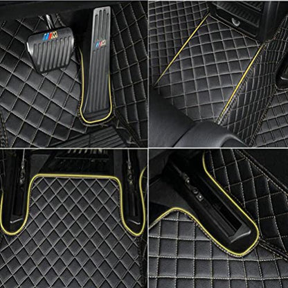Customization Floor Mats and Cargo Mats are Suitable for 99% of Cars (Black White / 3D Floor Mats)