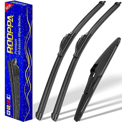 3 Wipers Fits Toyota RAV4 2013 (26"+16"+10")