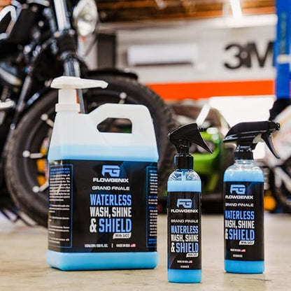Grand Finale Waterless Car Wash Wax (Waterless Car Wash Spray (1 Gallon))