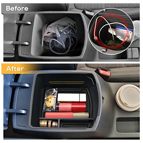 Seltos Center Console Organizer for 2022 2023 Seltos [LX (Black)