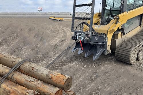 15000 lbs Hydraulic Winch for Skid Steer