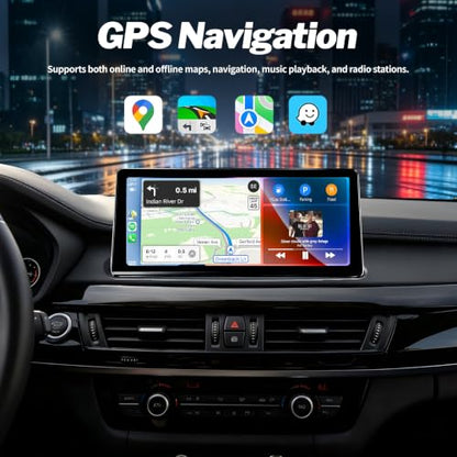 Wireless CarPlay Andriod Auto Touchscreen for BMW X5 X6 F15 F16 2014