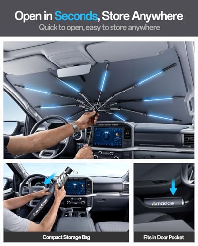 Windshield Sun Shade for Ram 1500 2011 (For Ram / For Ram-1500 2011–2026)