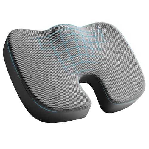 Memory Foam Seat Cushion (Grey)