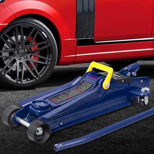 2.5 Ton (5,000 lb) Low Profile Hydraulic Trolly Jack, Blue, AT825051UR (Blue / Standard / 2.5 Ton)