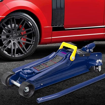 2.5 Ton (5,000 lb) Low Profile Hydraulic Trolly Jack, Blue, AT825051UR (Blue / Standard / 2.5 Ton)