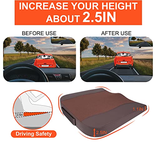 Car Seat Cushion (Brown)