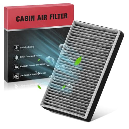 Cabin Air Filter CF10137 Compatible with Ford 2002 (6.7" x 11.1" x 1.5" / CF10137)